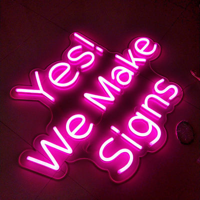 UL Niestandardowy neonowy znak ślubny Miłość Neonowe litery kanałów na ścianę