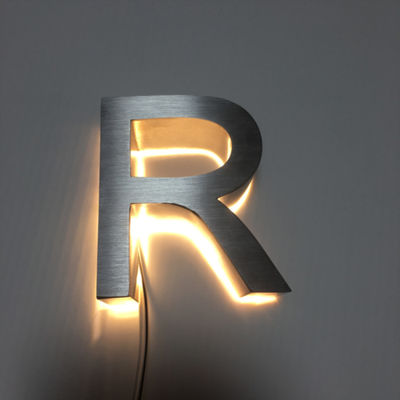 HIGHSPAN Zewnętrzny podświetlany znak litery kanału dla nazw firm