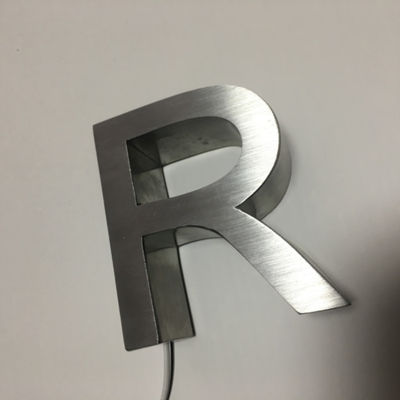 HIGHSPAN Zewnętrzny podświetlany znak litery kanału dla nazw firm