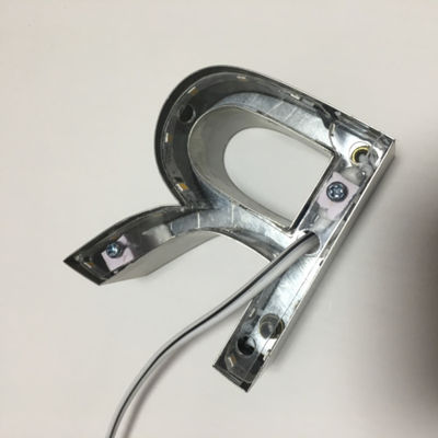 HIGHSPAN Zewnętrzny podświetlany znak litery kanału dla nazw firm